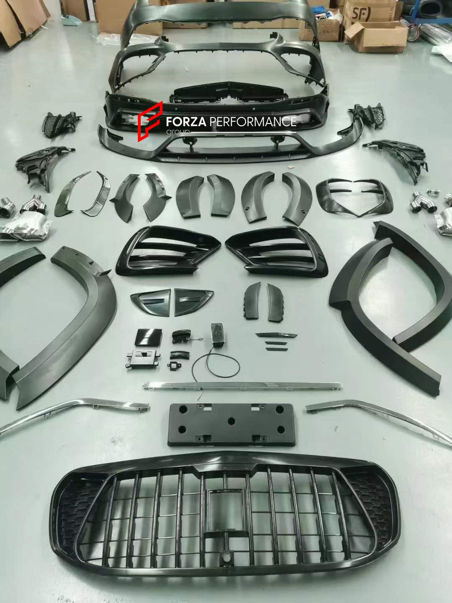 Buy Now WIDE BODY KIT for MERCEDES BENZ GLS X167 2019+ and upgrade car parts from SIR Tuning at the Best Price. Headlights, Tail lights, Bodykits, Navigations, body kit and more - Fast & Free Shipping within Europe, US & Worldwide.