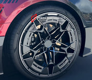 FORGED WHEELS RIMS WITH DRY CARBON RING for MERCEDES-BENZ PURE SPEED