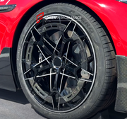 FORGED WHEELS RIMS WITH DRY CARBON RING for MERCEDES-BENZ PURE SPEED