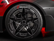 FORGED WHEELS RIMS WITH DRY CARBON RING for MERCEDES-BENZ PURE SPEED