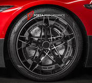 FORGED WHEELS RIMS WITH DRY CARBON RING for MERCEDES-BENZ PURE SPEED