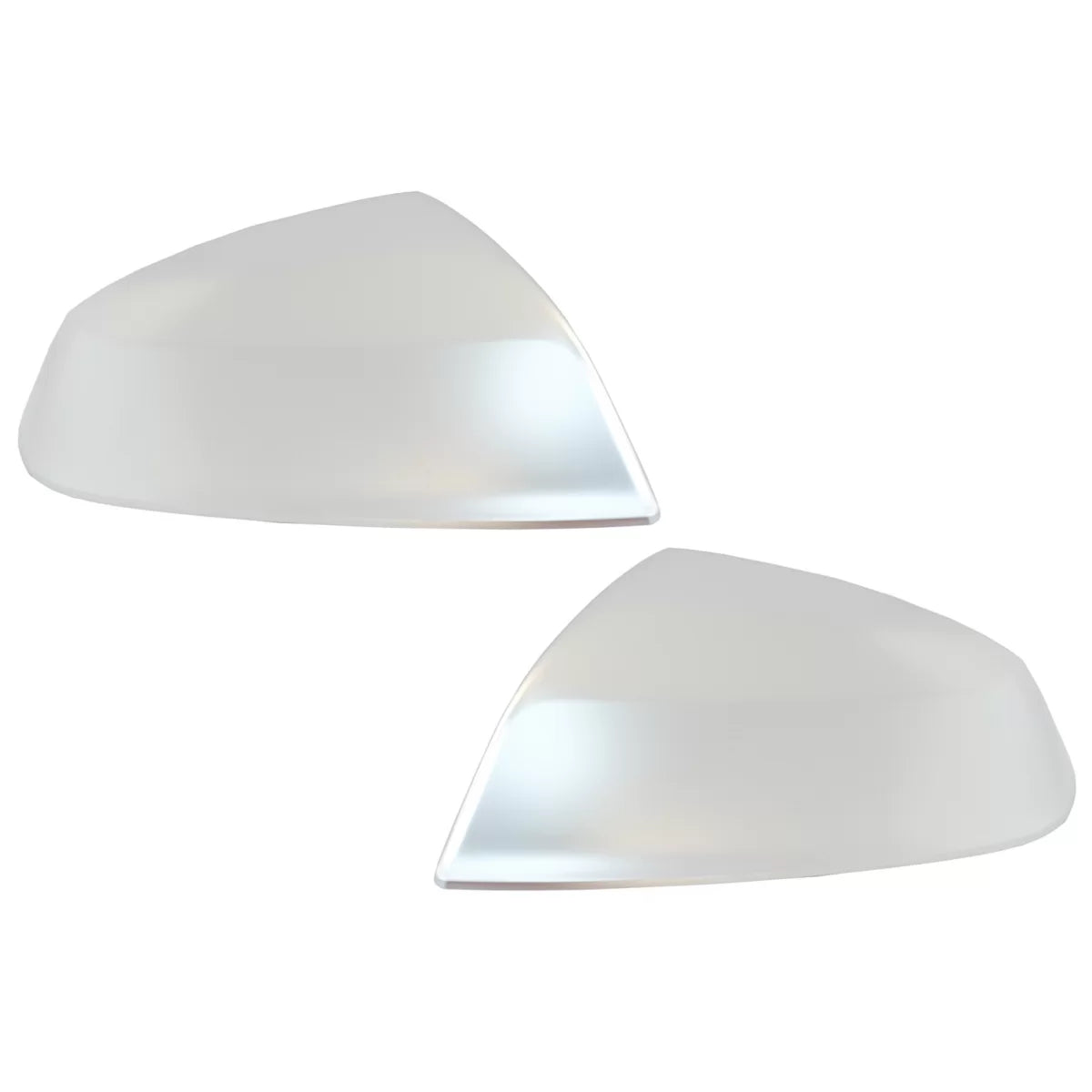 Mirror Covers suitable for Audi Q7 4M Q5 (2017-up) Extinction Aluminium Plated Complete Housing Without Side Assist RS Design