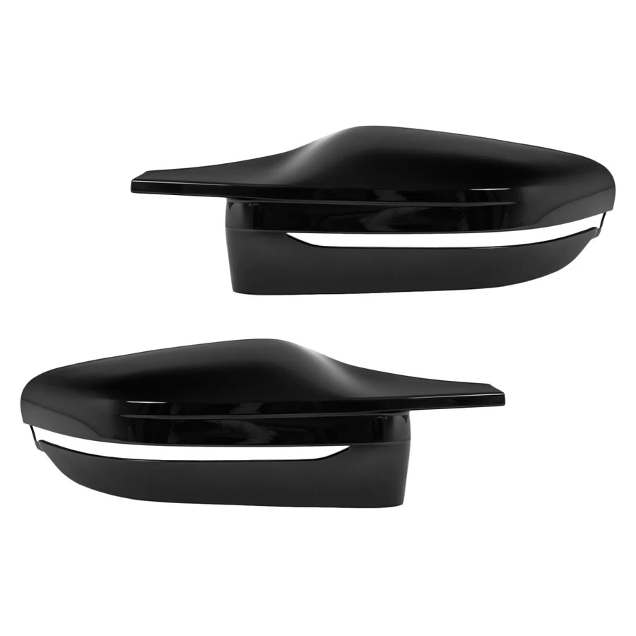 Mirror Covers suitable for BMW 3 Series G20 G21 G28 (2017-up) Piano Black M Sport Design LHD – product image 1