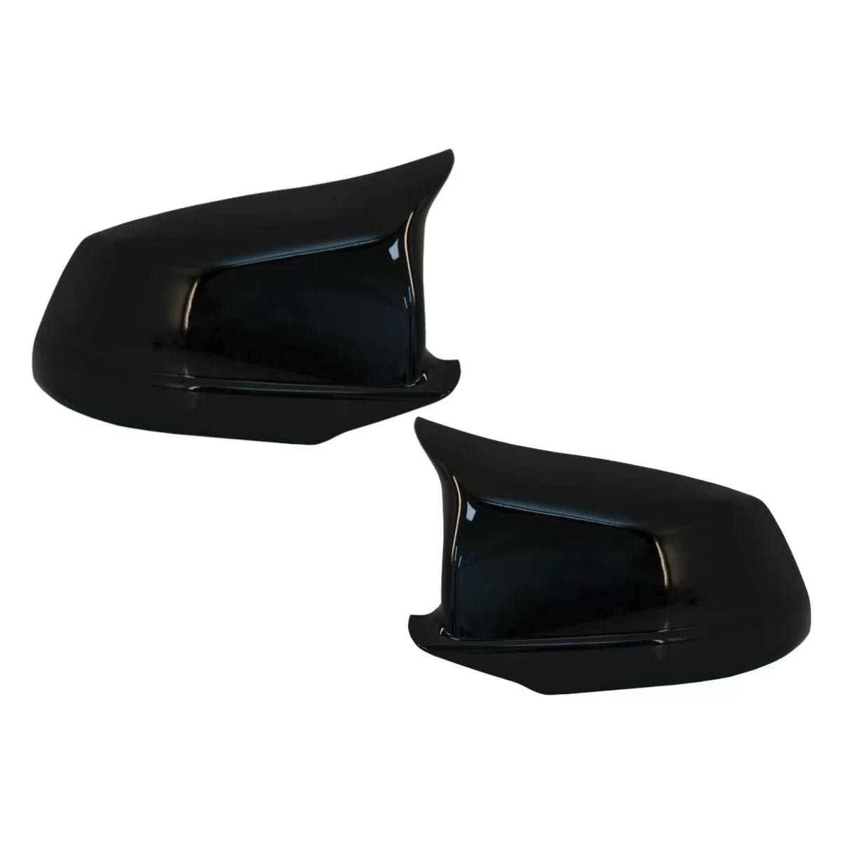 Mirror Covers suitable for BMW 5 Series F10 F11 F18 Non LCI (07.2010-2013) Piano Black M Design – product image 1