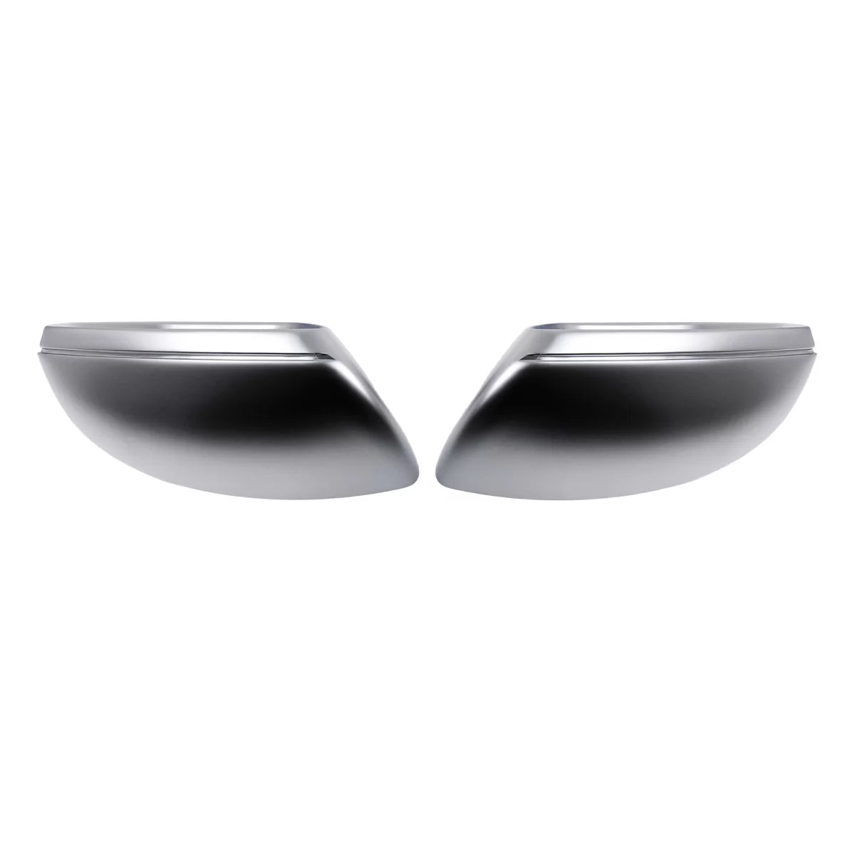 Mirror Covers Caps suitable for Audi A7 4K8 (2018-Up) A6 C8 (2019-2025) LHD Silver – product image 1