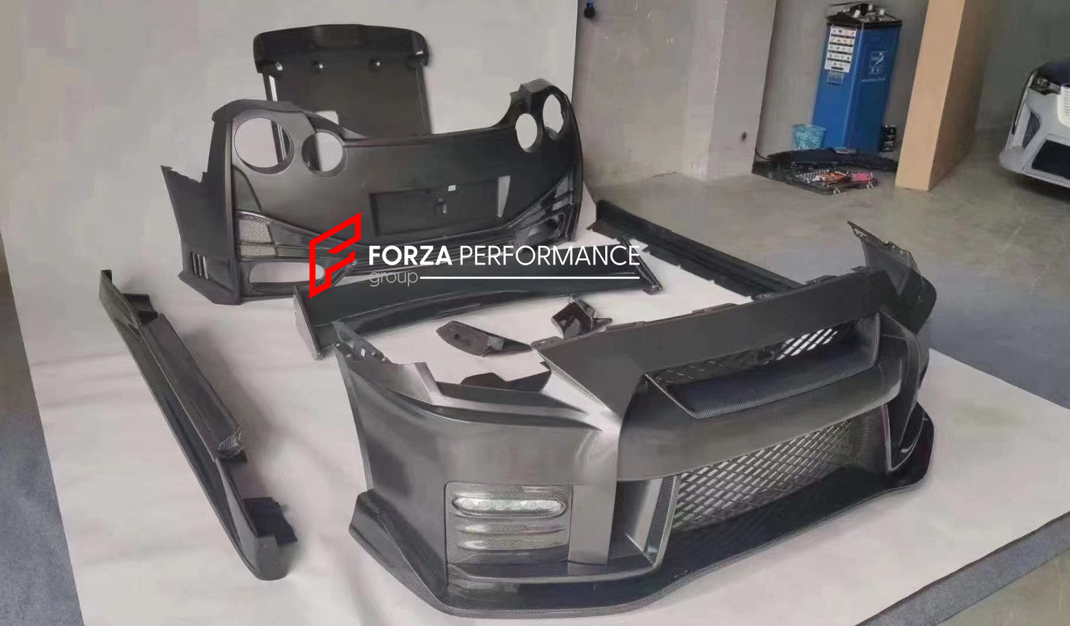 CONVERSION TO NISMO BODY KIT FOR NISSAN GT-R R35 2007+