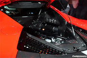 DRY CARBON AUTOCLAVE ENGINE INTERIOR FOR FERRARI SF90 STRADALE | OEM STYLE