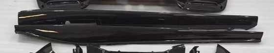 OEM DRY CARBON SIDE SKIRTS for FERRARI 296 GTS/GTB 2022+