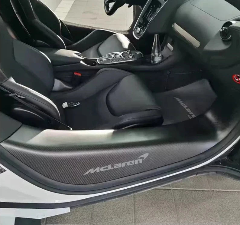 DRY CARBON THRESHOLD PROTECTOR SIL PLATE for MCLAREN GT 2019 - 2023