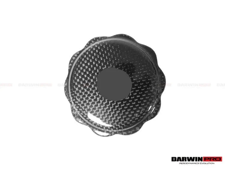DRY CARBON OIL CAP COVER FOR FERRARI SF90 STRADALE | OEM STYLE