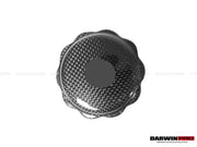 DRY CARBON OIL CAP COVER FOR FERRARI SF90 STRADALE | OEM STYLE