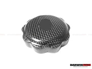 DRY CARBON OIL CAP COVER FOR FERRARI SF90 STRADALE | OEM STYLE