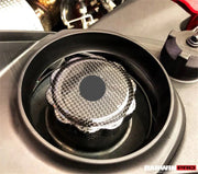 DRY CARBON OIL CAP COVER FOR FERRARI SF90 STRADALE | OEM STYLE