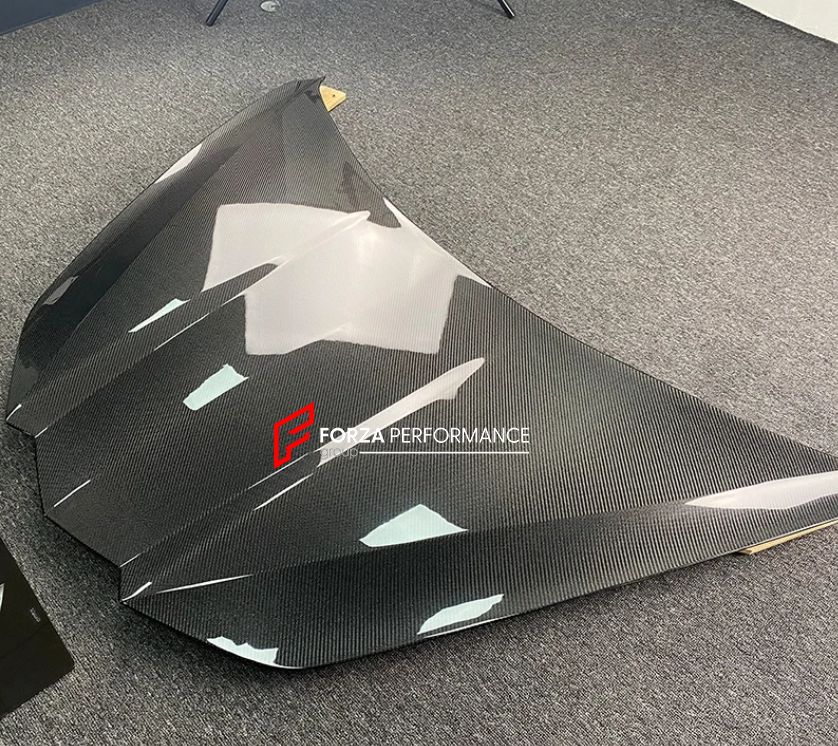 CARBON FIBER HOOD FOR CHEVROLET CORVETTE C8 2020+ | OEM STYLE