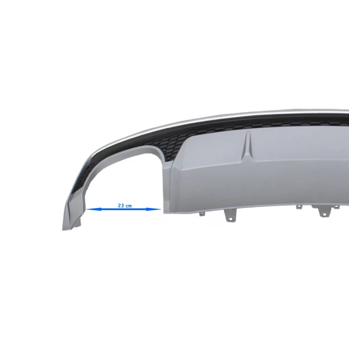 Only S Line Bumper Valance Air Diffuser suitable for Audi A7 4G Facelift (2015-2018) S7 Design – product image 1