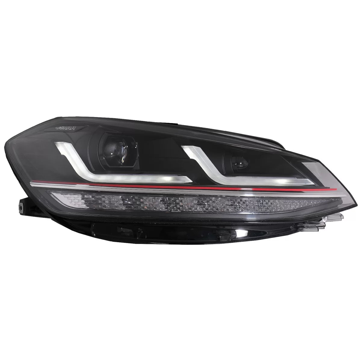 Osram Full LED Headlights LEDriving suitable for VW Golf 7.5 Facelift (2017-2020) GTI Look upgrade for Halogen with Dynamic S