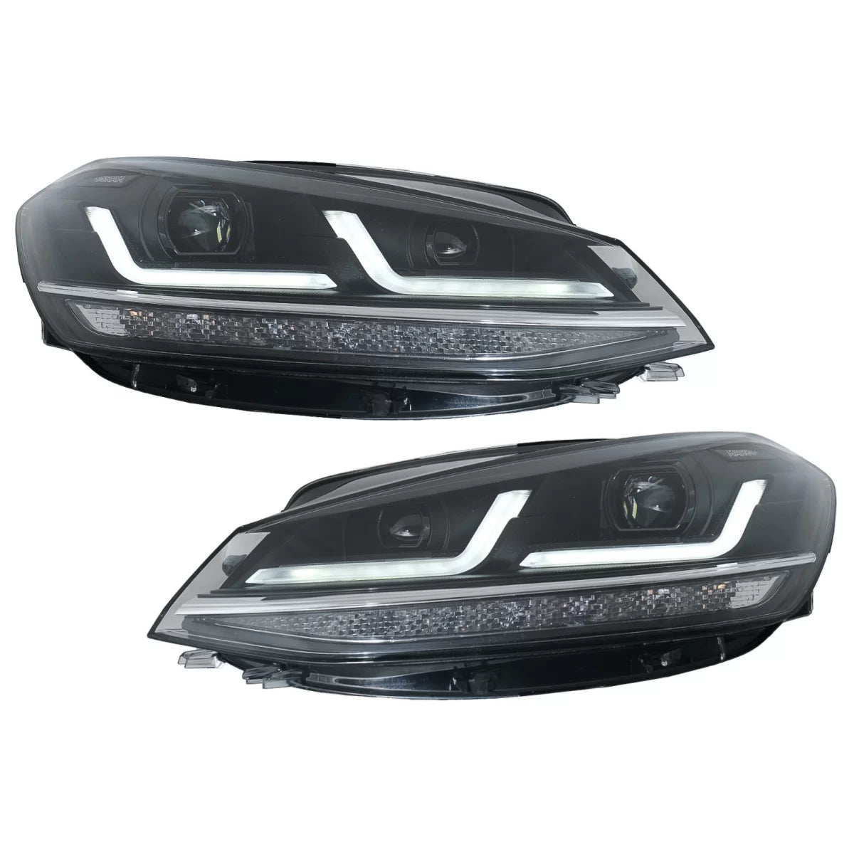 Osram Full LED Headlights LEDriving suitable for VW Golf 7.5 Facelift (2017-2020) Upgrade for Halogen with Dynamic Sequential