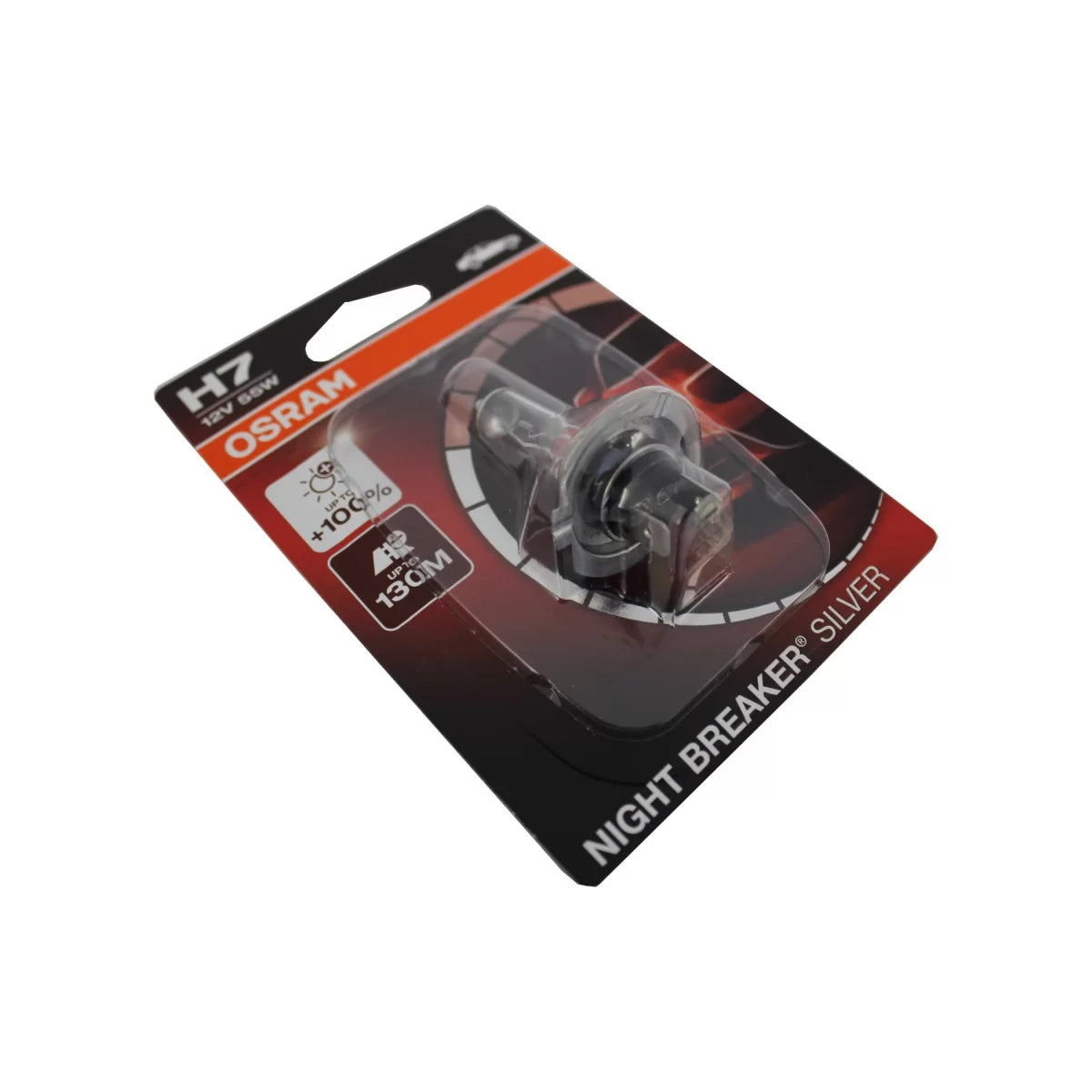OSRAM Halogen Headlamp Bulb NIGHT BREAKER SILVER 64210NBS-01B H7 12V 55W Blister (1 unit) – product image 1