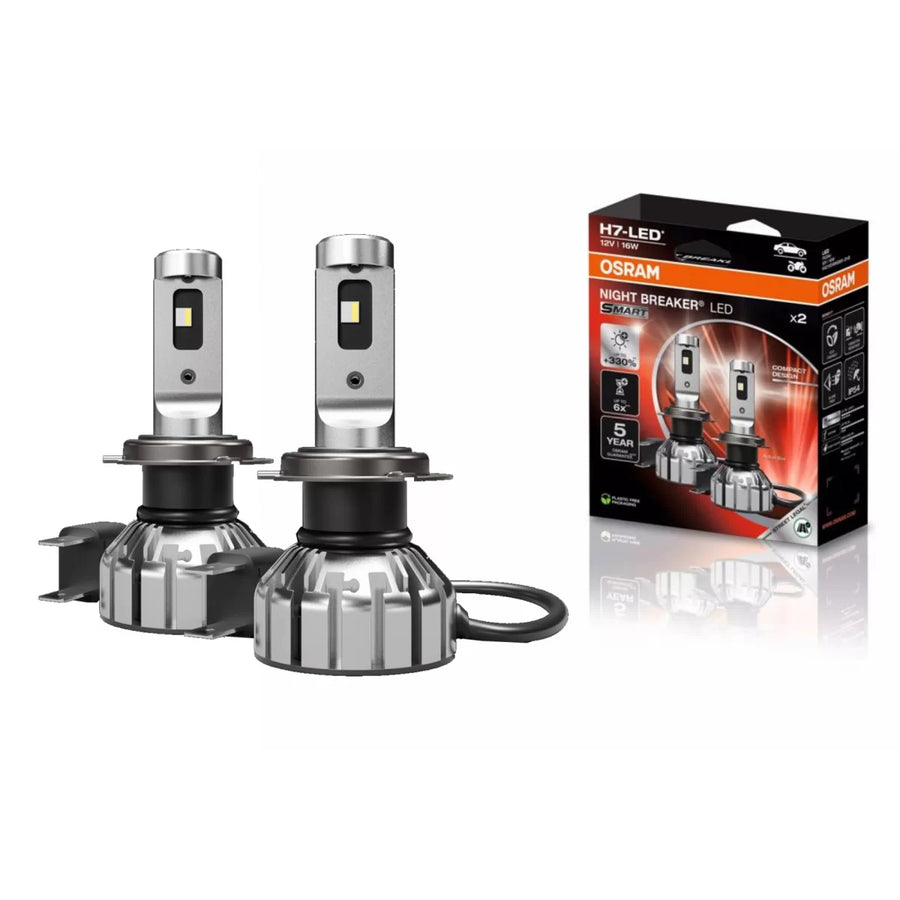 OSRAM NIGHT BREAKER H7 LED SMART 64210DWNBSM-2HB SET Bulb Auto Moto – product image 1