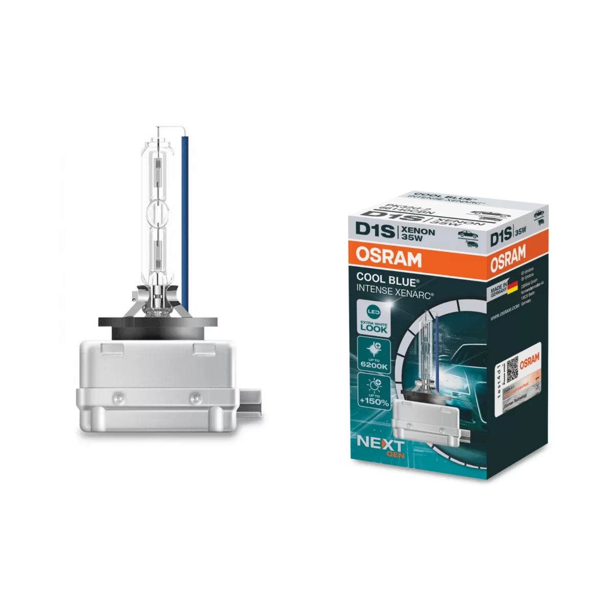 OSRAM XENARC COOL BLUE INTENSE NEXT GEN D1S 66140CBN – product image 1