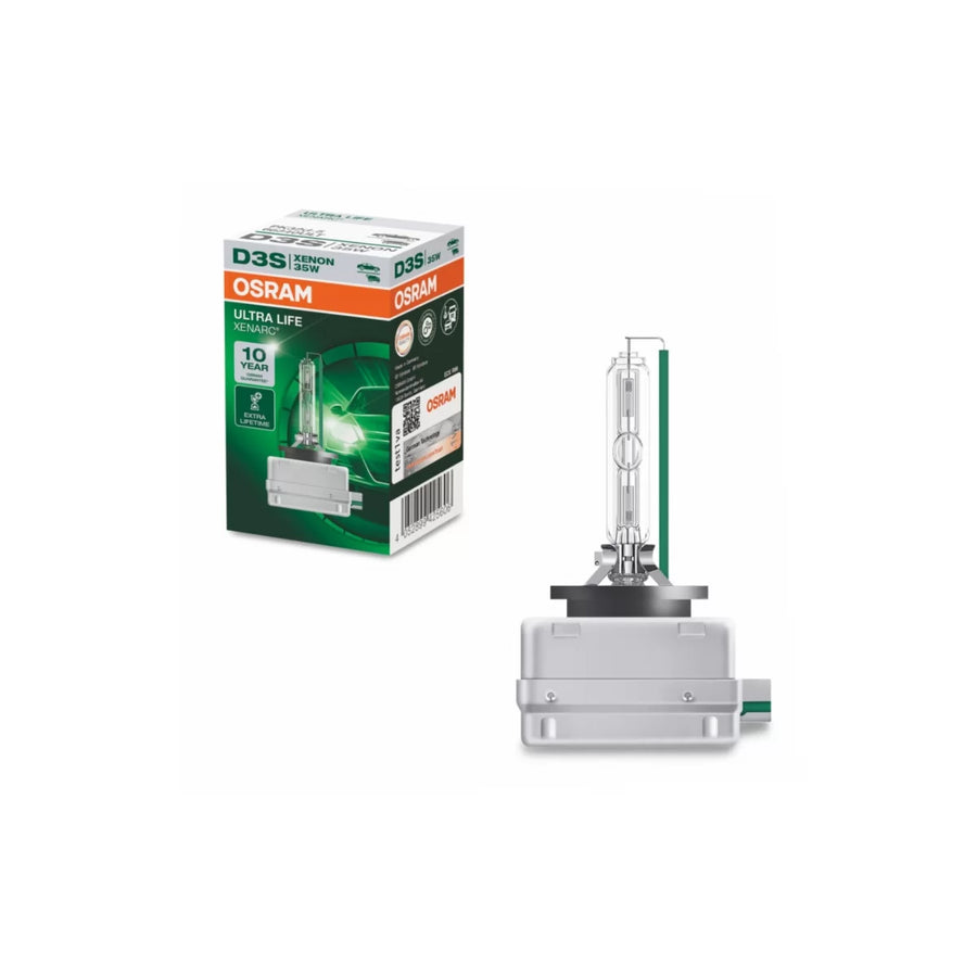 OSRAM XENARC ULTRA LIFE D3S Xenon Lamp 66340ULT 35W carton box (1 unit) – product image 1