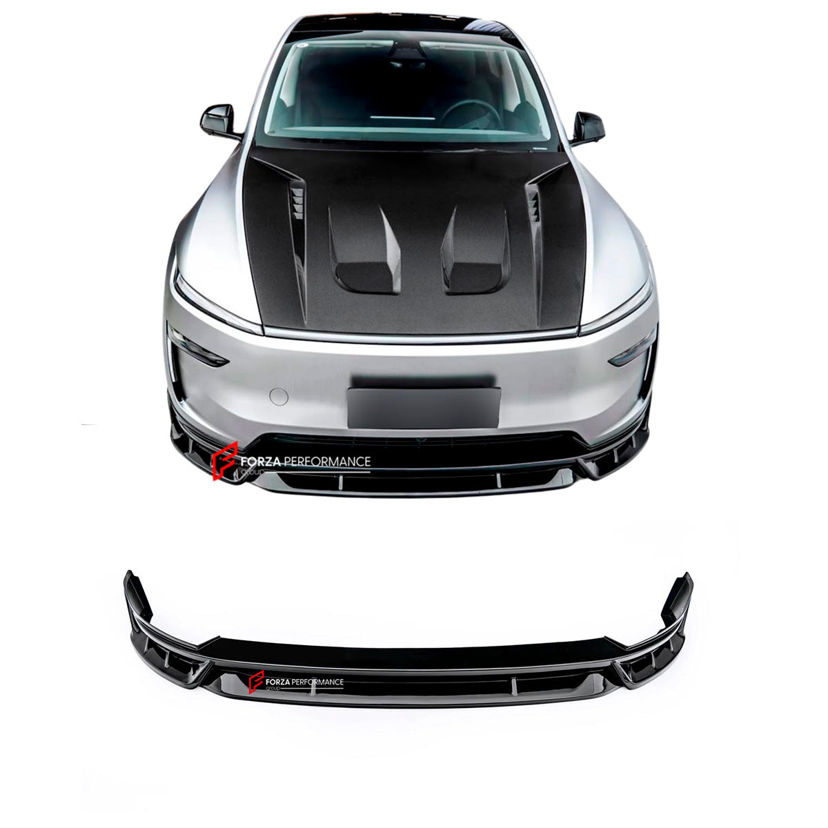 PLASTIC FRONT LIP for TESLA MODEL Y JUNIPER 2025+
