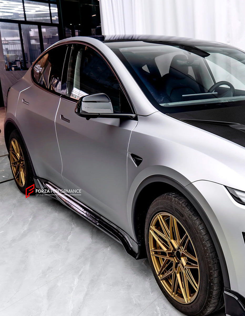 PLASTIC SIDE SKIRTS for TESLA MODEL Y JUNIPER 2025+