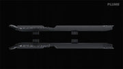 PLUMB DRY CARBON SIDE STEP BAR for LAND ROVER DEFENDER 90 110 130 L663 2019+