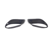 DRY CARBON REAR FENDER AIR VENT SCOOP COVERS for PORSCHE 911 991 TURBO S 2011 - 2020