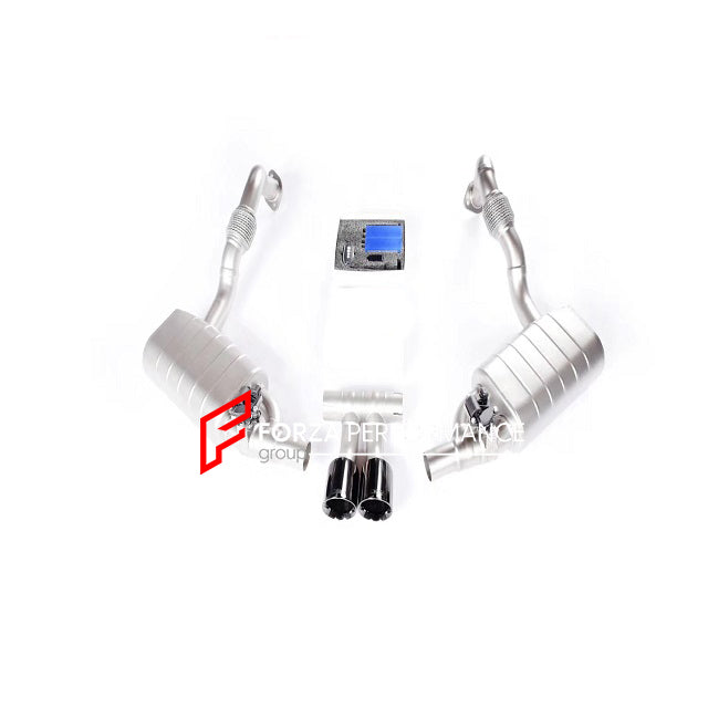 Valved Exhaust Catback for Porsche Boxster 981 2012-2017 2.9 3.4T