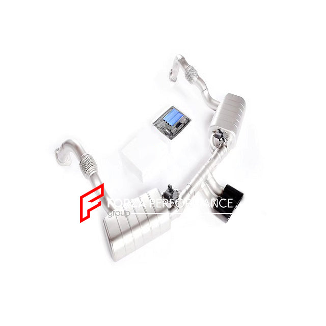 Valved Exhaust Catback for Porsche Boxster 981 2012-2017 2.9 3.4T