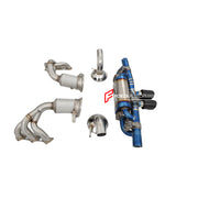 VALVED EXHAUST CATBACK TITANIUM MUFFLER WITH MANIFOLD for Porsche  911 GT3 992 4.0T
