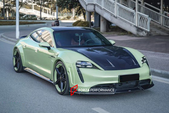 Buy Now CARBON BODY KIT FOR PORSCHE TAYCAN J1 TURBO/TURBO S and upgrade car parts from SIR Tuning at the Best Price. Headlights, Tail lights, Bodykits, Navigations, Carbon body kit and more - Fast & Free Shipping within Europe, US & Worldwide.