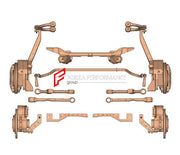 PORTAL AXLE FOR 4x4 MERCEDES BENZ G CLASS AMG W463 G63 2018 - 2024