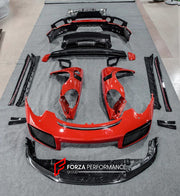 CONVERSION CARBON BODY KIT PORSCHE 911 991.2 GT2RS 2018 - 2019 for PORSCHE 911 CARRERA 991.1 991.2 2011 - 2020