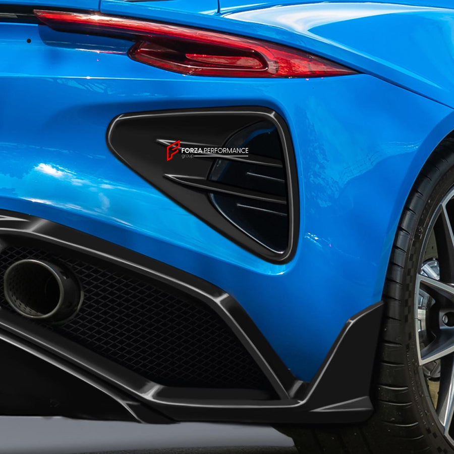Buy Now REAR BUMPER AIR INTAKE for LOTUS EMIRA 2022+ and upgrade car parts from SIR Tuning at the Best Price. Headlights, Tail lights, Bodykits, Navigations, Carbon body kit and more - Fast & Free Shipping within Europe, US & Worldwide.