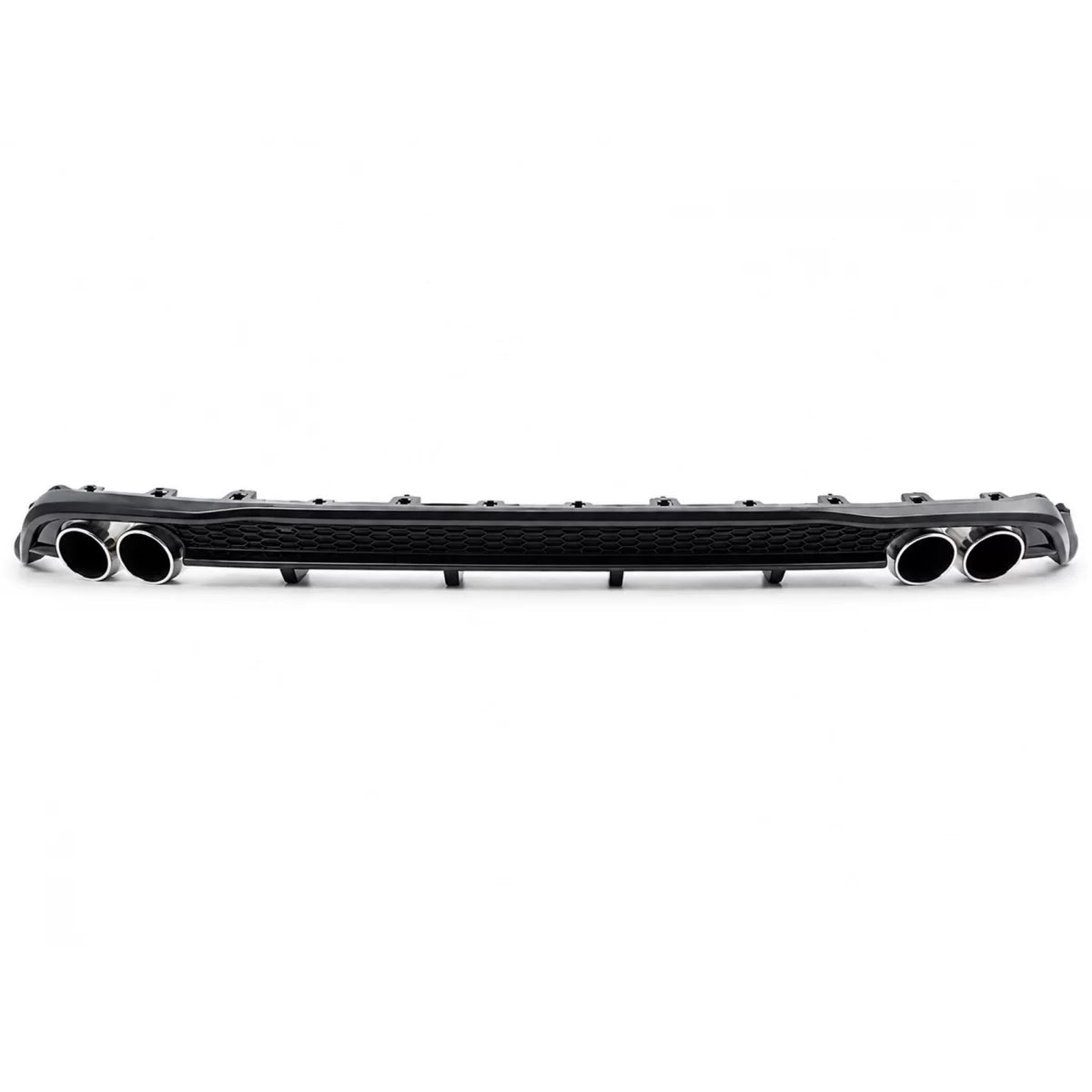 Rear Bumper Air Diffuser suitable for VW Golf 7.5 (2017-2019) with Exhaust Muffler Tips – product image 1