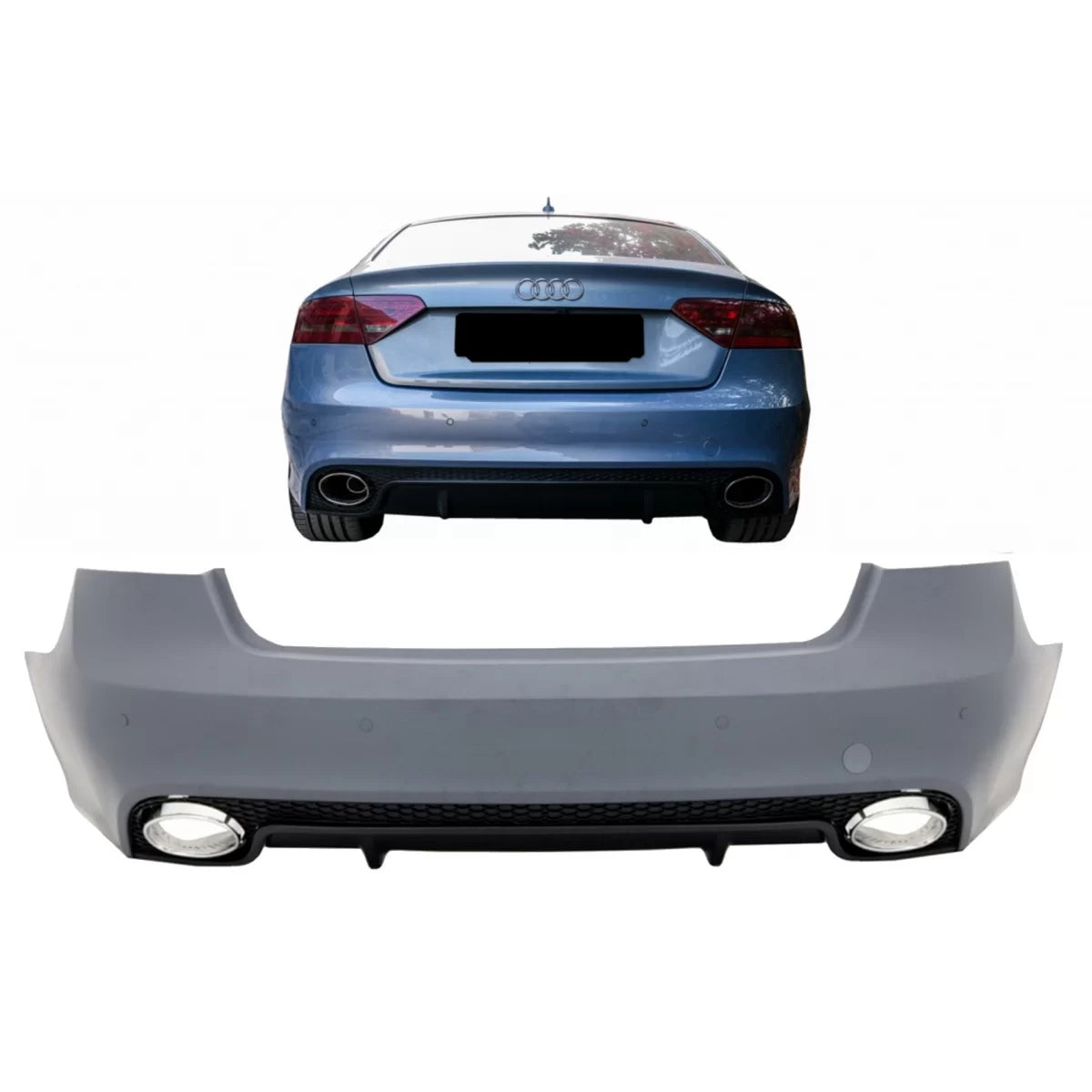 Rear Bumper suitable for Audi A5 S5 8T (2007-2013) 8T Facelift (2013-up) Sportback RS5 Design – product image 1