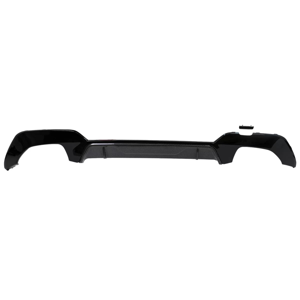 Rear Bumper Diffuser suitable for BMW 3 Series G20 G28 Sedan G21 Touring (2018-2022) Middle Insertion Carbon Look – product i