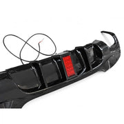 Rear Bumper Diffuser with LED suitable for BMW 3 Series E90 E91 (2004-2012) – product image 3