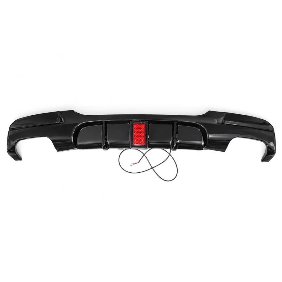 Rear Bumper Diffuser with LED suitable for BMW 3 Series E90 E91 (2004-2012) – product image 1