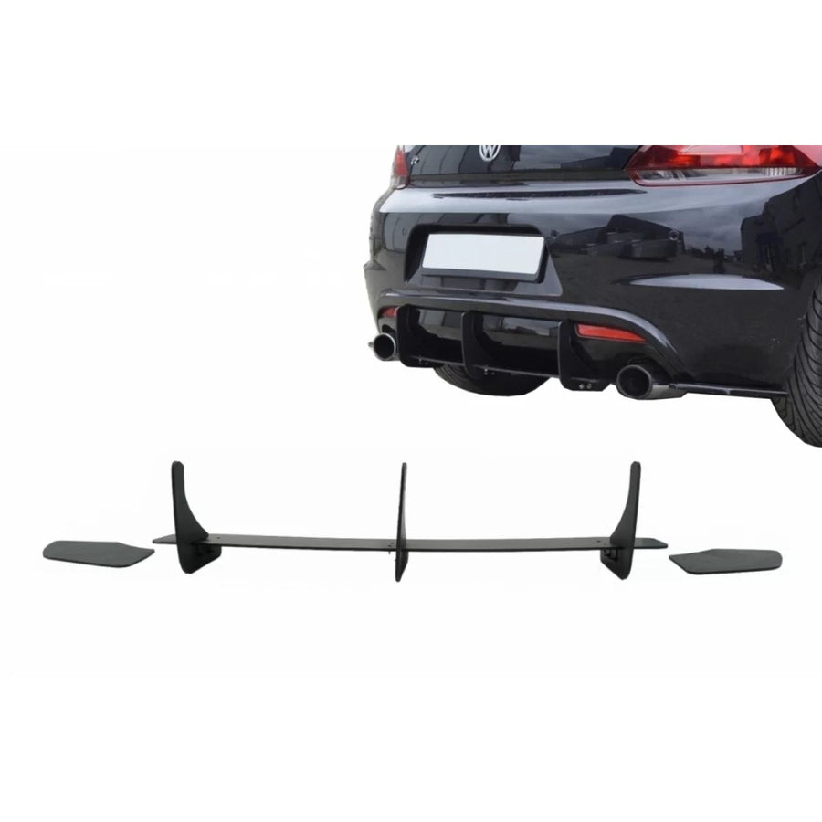 Rear Bumper Extension for Diffuser suitable for VW Scirocco Mk3 III R (2009-2017) – product image 1