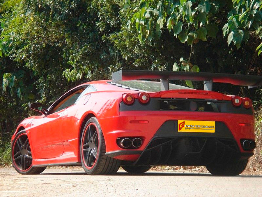 Buy Now REAR BUMPER for FERRARI F430 T002B and upgrade car parts from SIR Tuning at the Best Price. Headlights, Tail lights, Bodykits, Navigations, Body Kit and more - Fast & Free Shipping within Europe, US & Worldwide.
