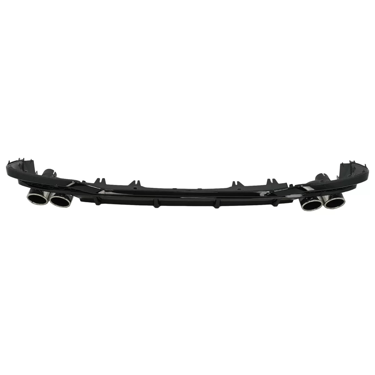 Rear Bumper Valance Air Diffuser suitable for Audi A5 F5 Facelift S-Line (2020-Up) Piano Black – product image 1