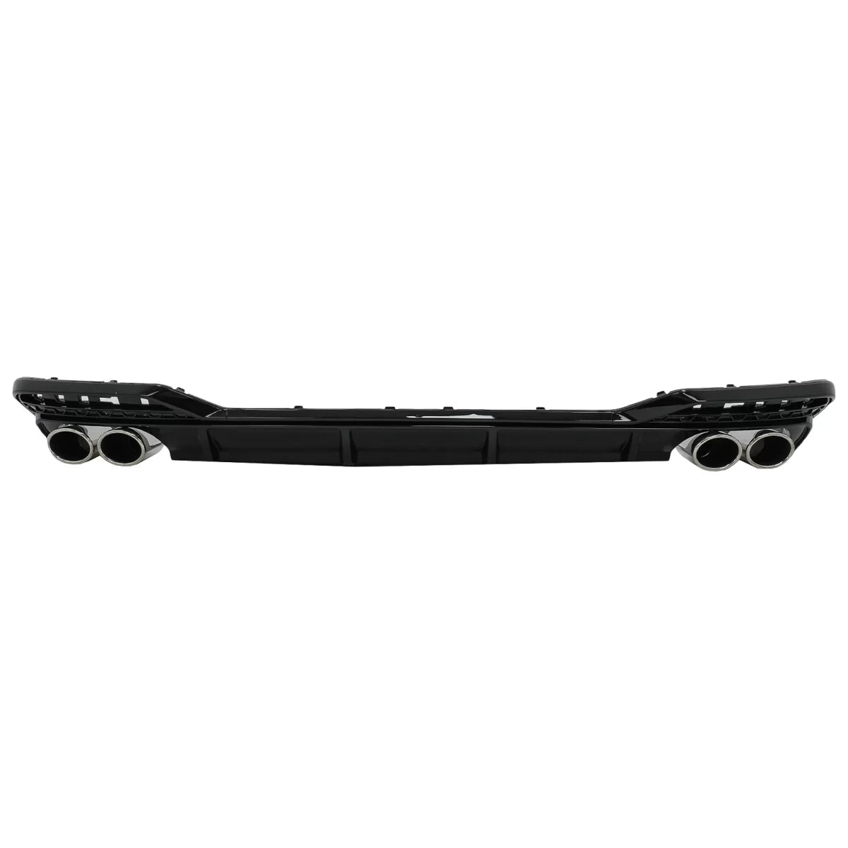 Rear Bumper Valance Air Diffuser suitable for Audi A5 F5 Facelift S-Line (2020-Up) Piano Black – product image 1