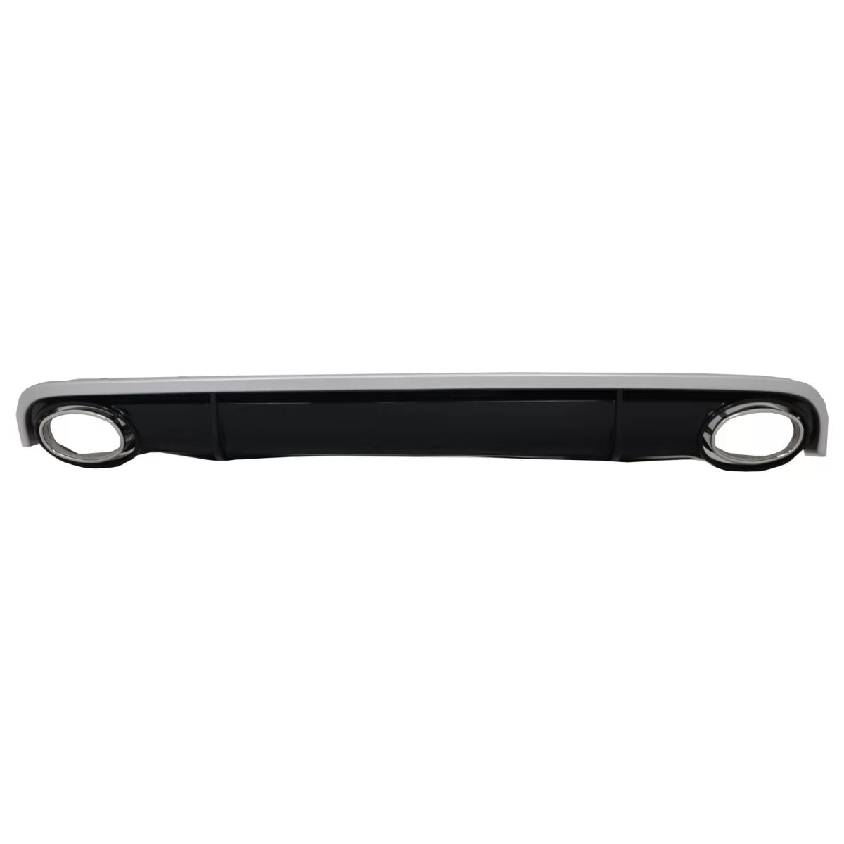 Rear Bumper Valance Air Diffuser suitable for Audi A7 4G (2010-2014) with Exhaust Tips RS7 Design – product image 1