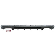 Rear Bumper Valance Diffuser suitable for Audi A3 8V Facelift Hatchback Sportback (2016-2019) Standard Bumper (SE) S3 Design 