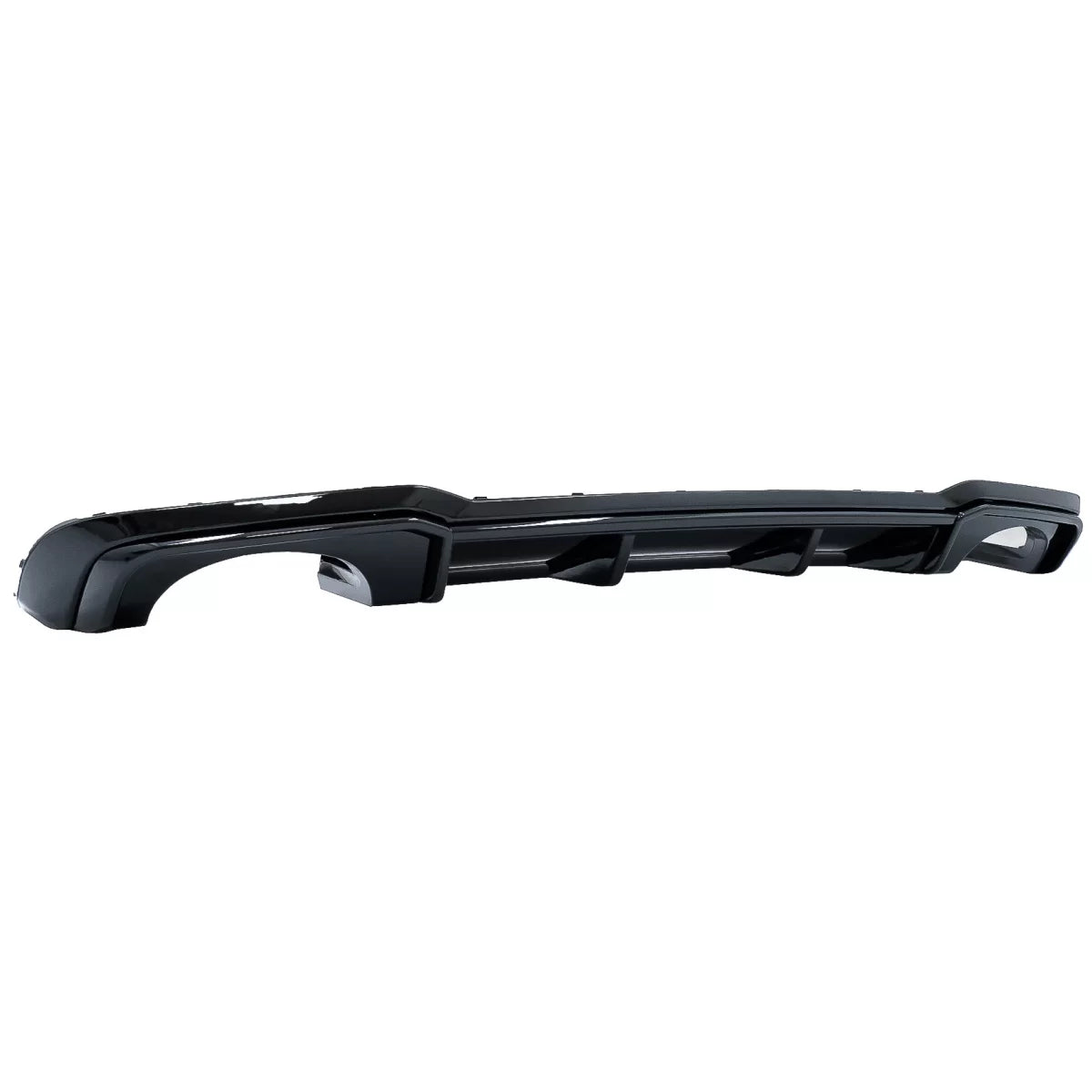 Rear Bumper Valance Diffuser suitable for Audi A3 8V Facelift (2016-2019) Sedan Cabrio RS3 Design only S-line Bumper Piano Bl