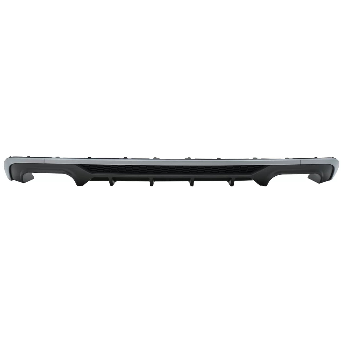 Rear Bumper Valance Diffuser suitable for Audi A3 8V Facelift Hatchback Sportback (2016-2019) Standard Bumper (SE) S3 Design 