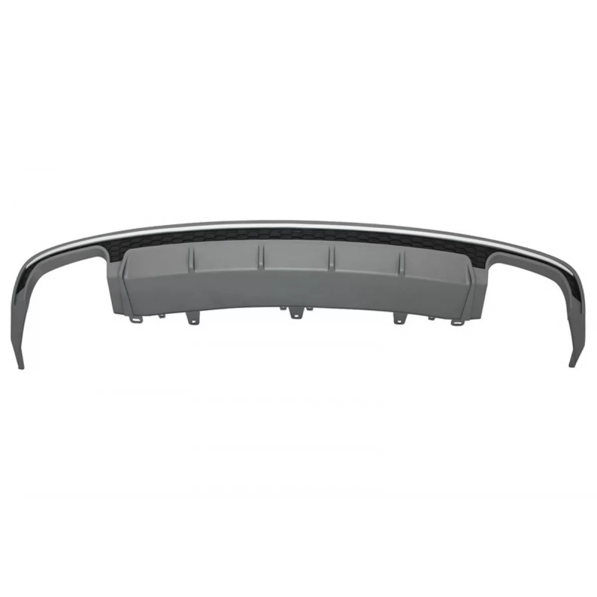 Rear Bumper Valance Diffuser suitable for Audi A6 4G Facelift Limousine Avant (2015-2018) S6 Design – product image 1